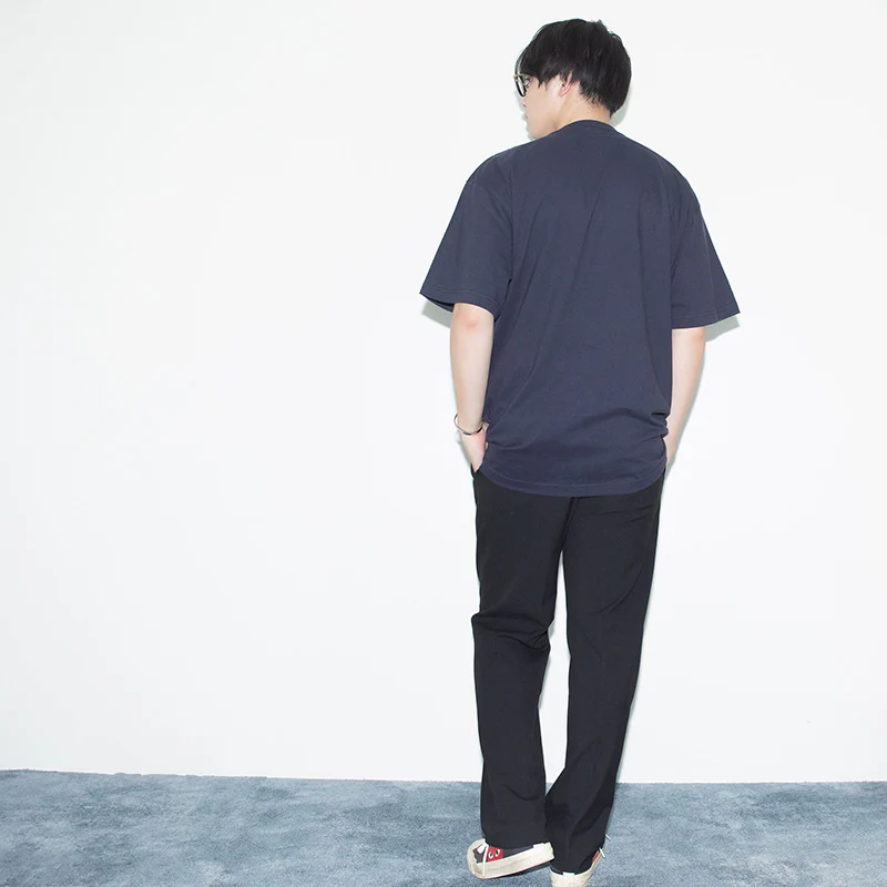 アーモンドアイ・Tシャツ(ネイビー) - Image 3