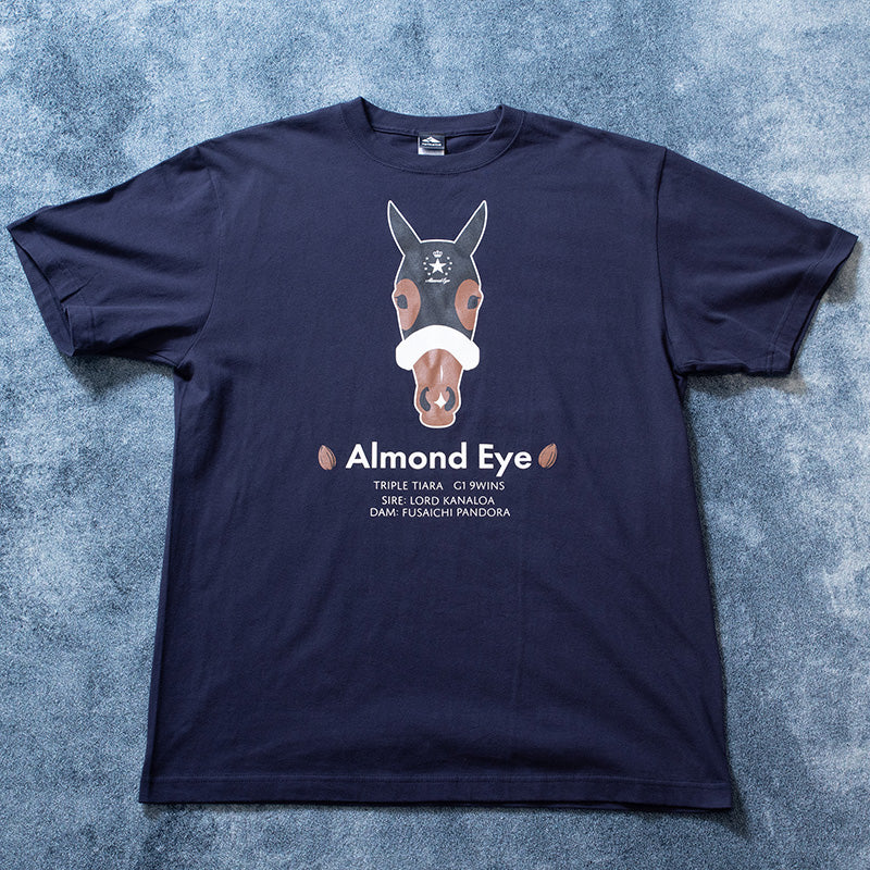 アーモンドアイ・Tシャツ(ネイビー) - Image 5