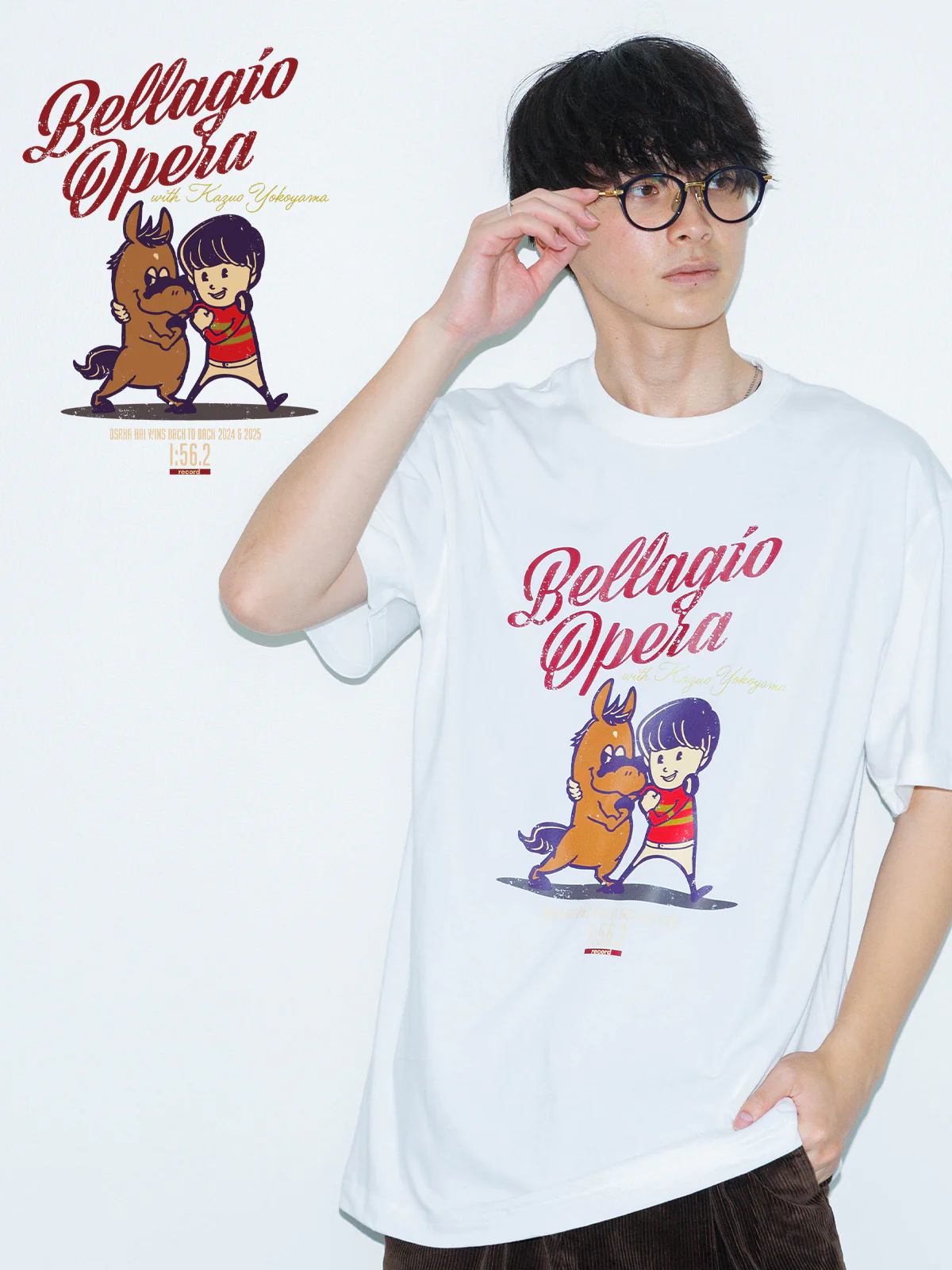 ベラジオオペラ・Tシャツ(白)