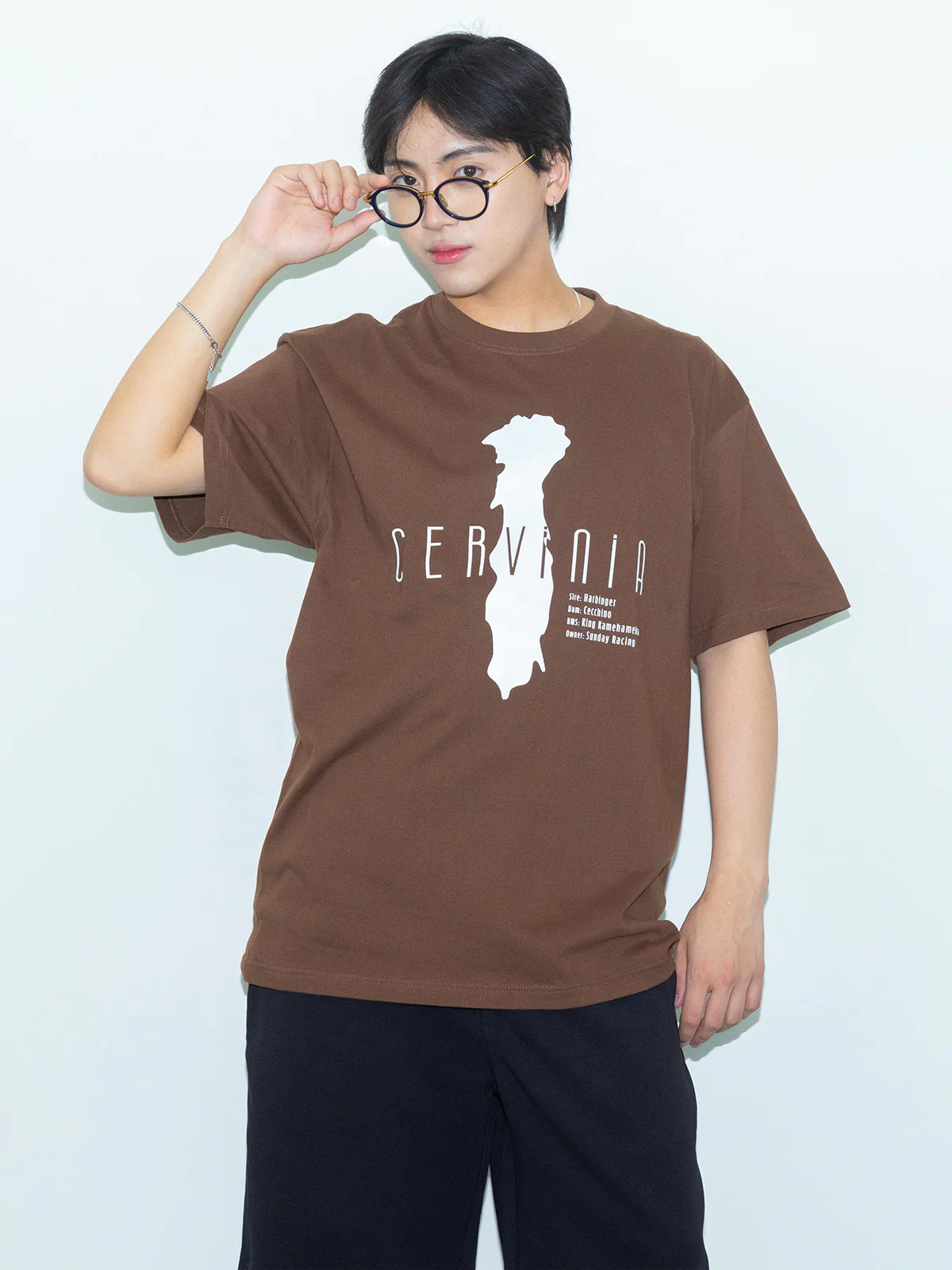 チェルヴィニア・Tシャツ(ブラウン) - Image 2