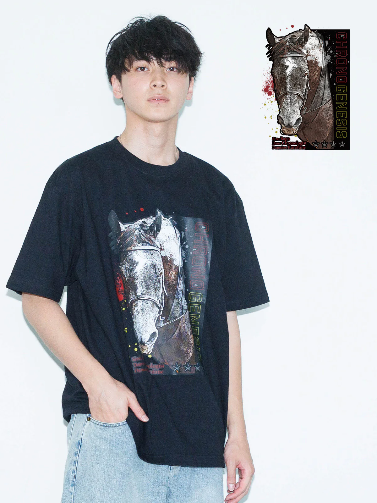 クロノジェネシス・ポートレートTシャツ