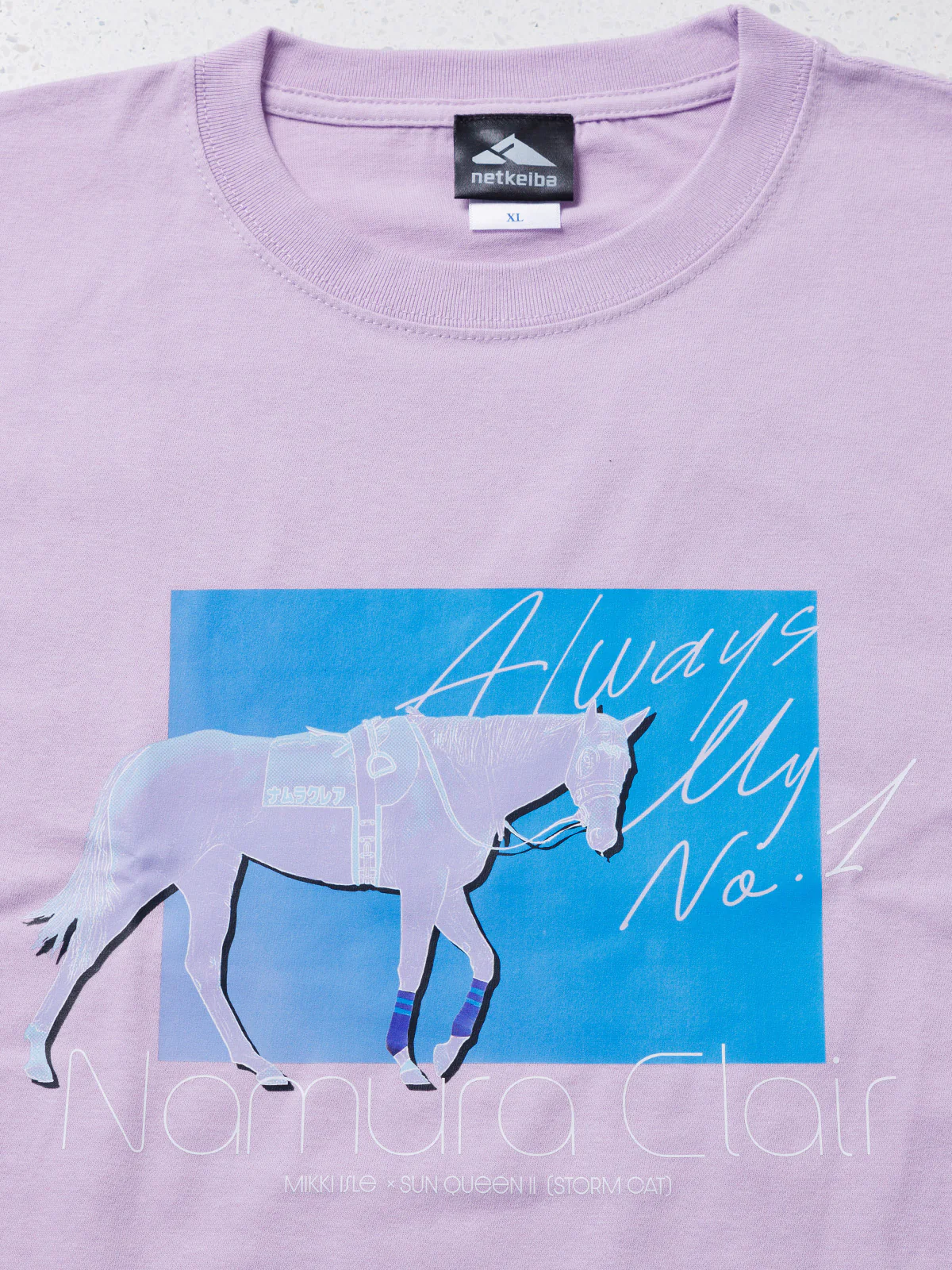 ナムラクレア・Tシャツ(紫) - Image 2