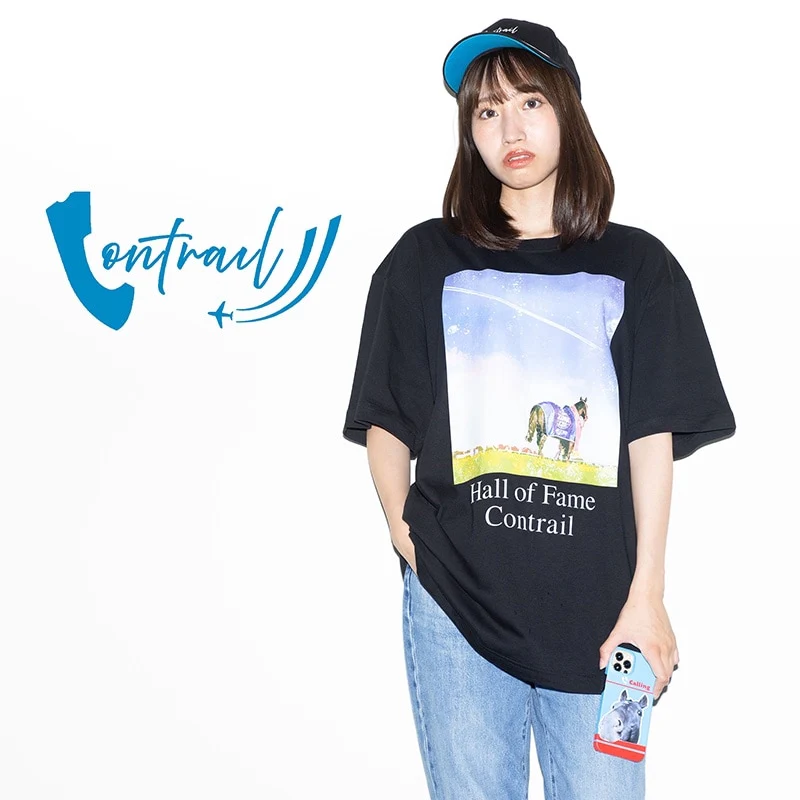 コントレイル・Tシャツ(黒)