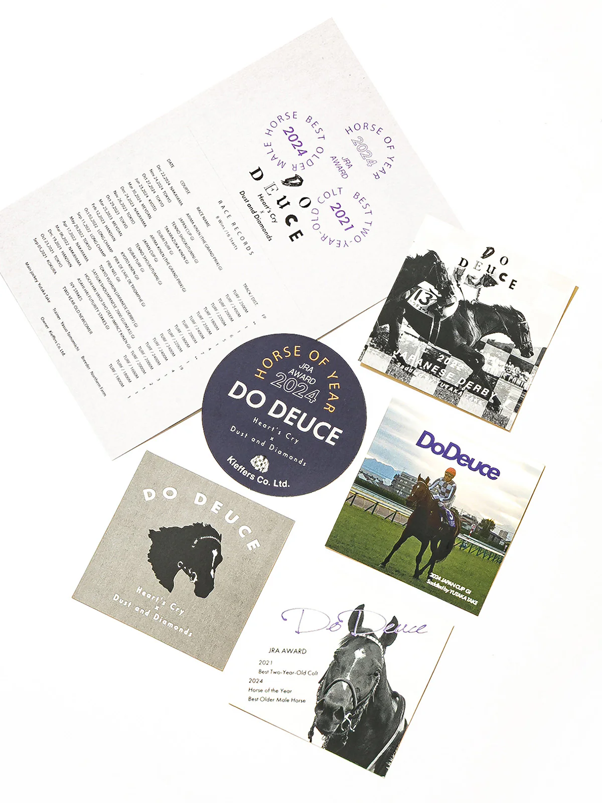 【HORSE GOODS net】ドウデュース・デザインステッカーA (5枚組) - Image 2