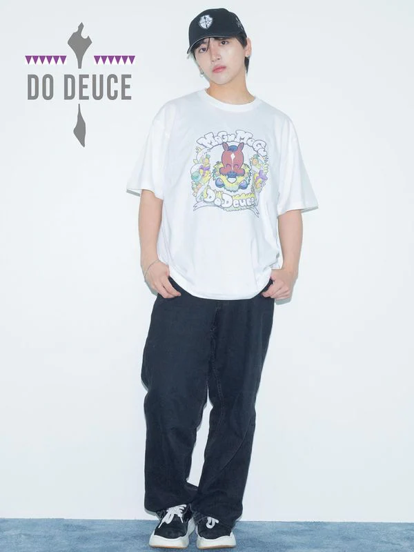 ドウデュース・もぐもぐTシャツ(白)