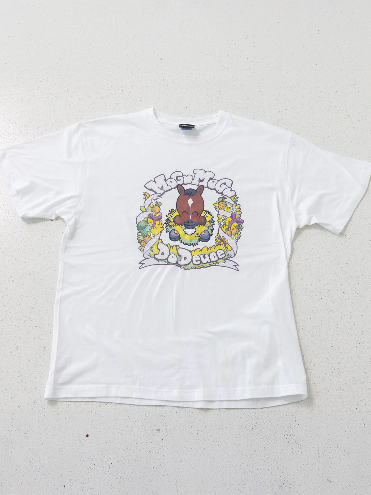 ドウデュース・もぐもぐTシャツ(白) - Image 3