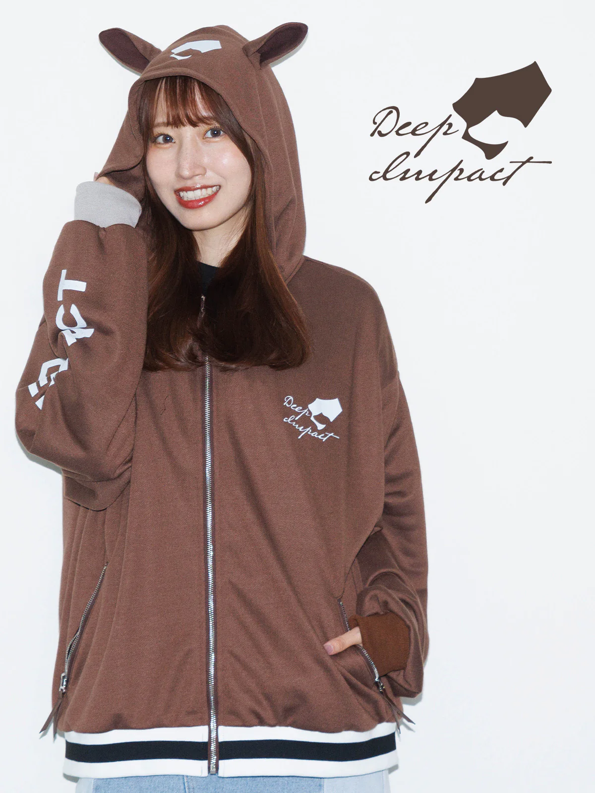 ディープインパクト･馬耳パーカー