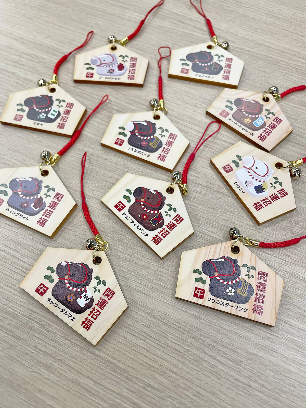 うま午・ミニ絵馬風ストラップ(ランダム全11種) - Image 12