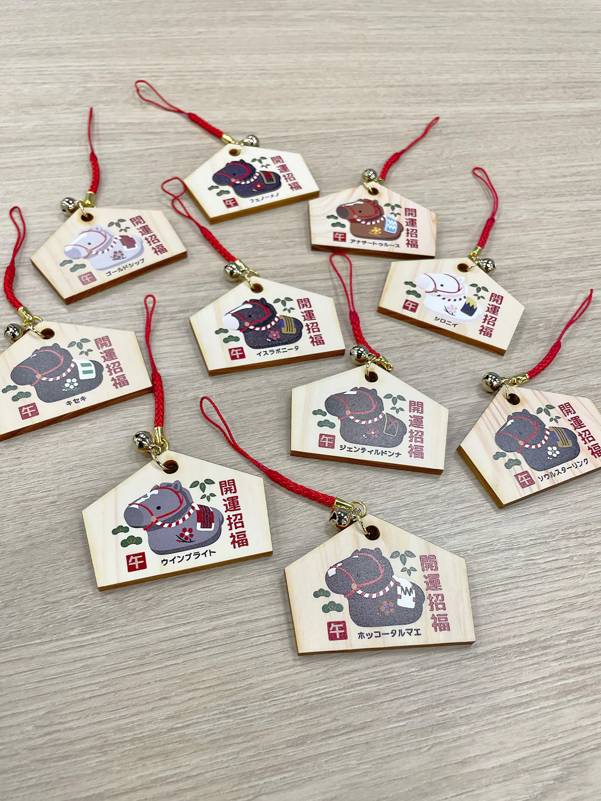 うま午・ミニ絵馬風ストラップ(ランダム全11種) - Image 14