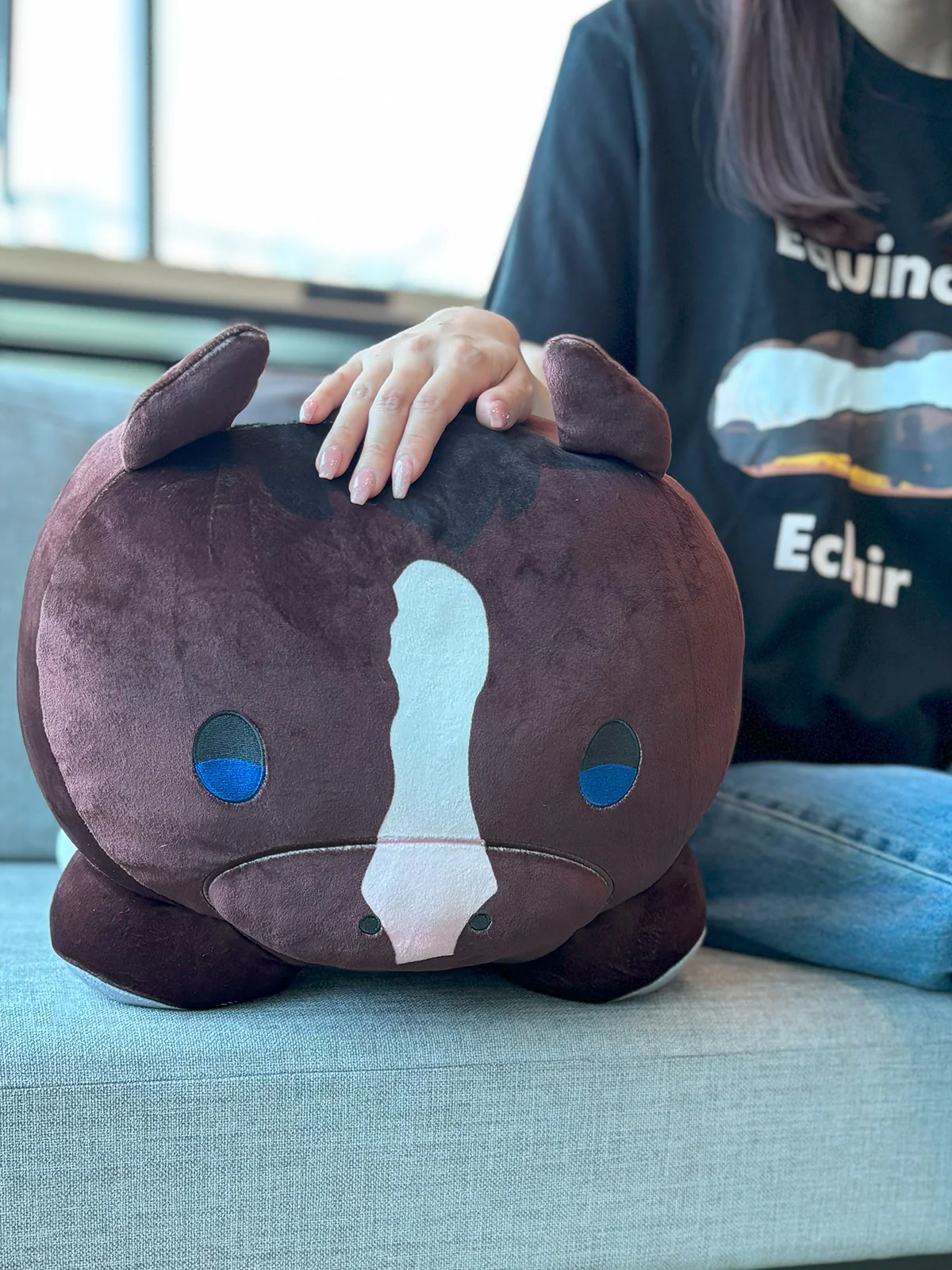 イクイノックス・もちもちぬいぐるみクッション - Image 7