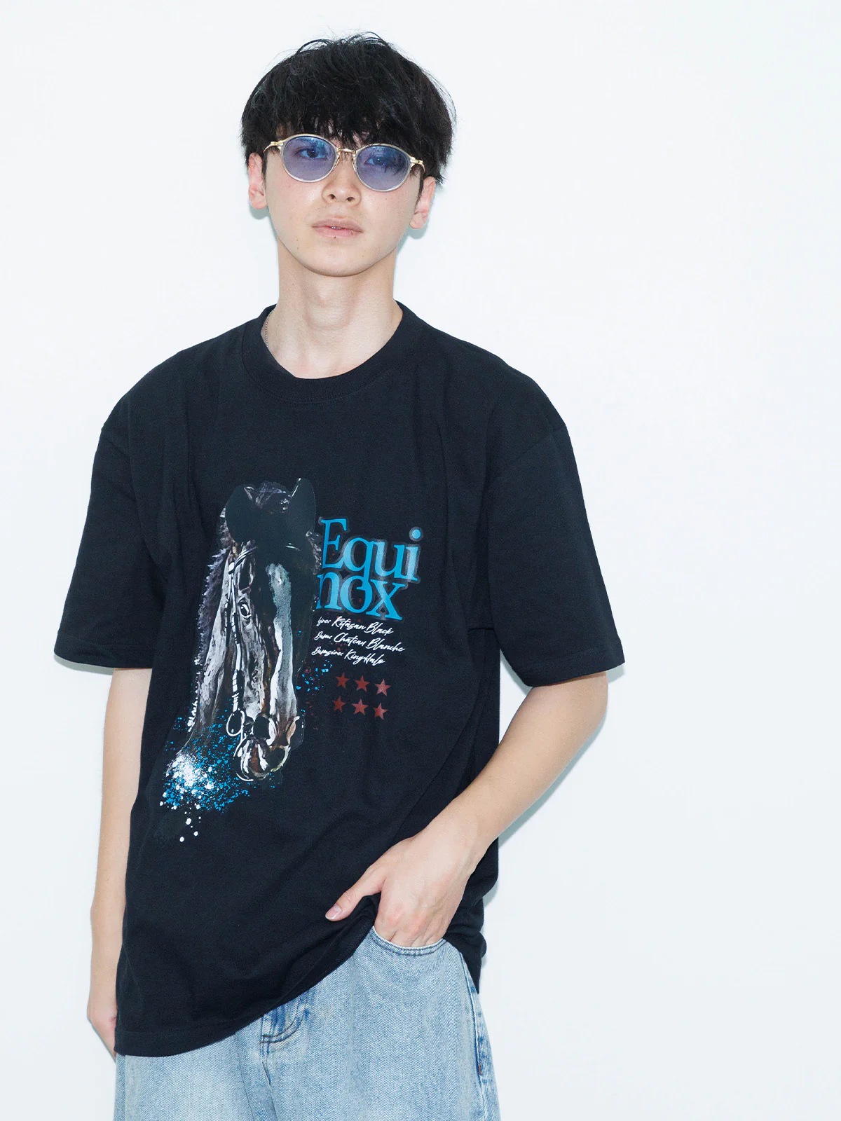 イクイノックス･ポートレートTシャツ - Image 3