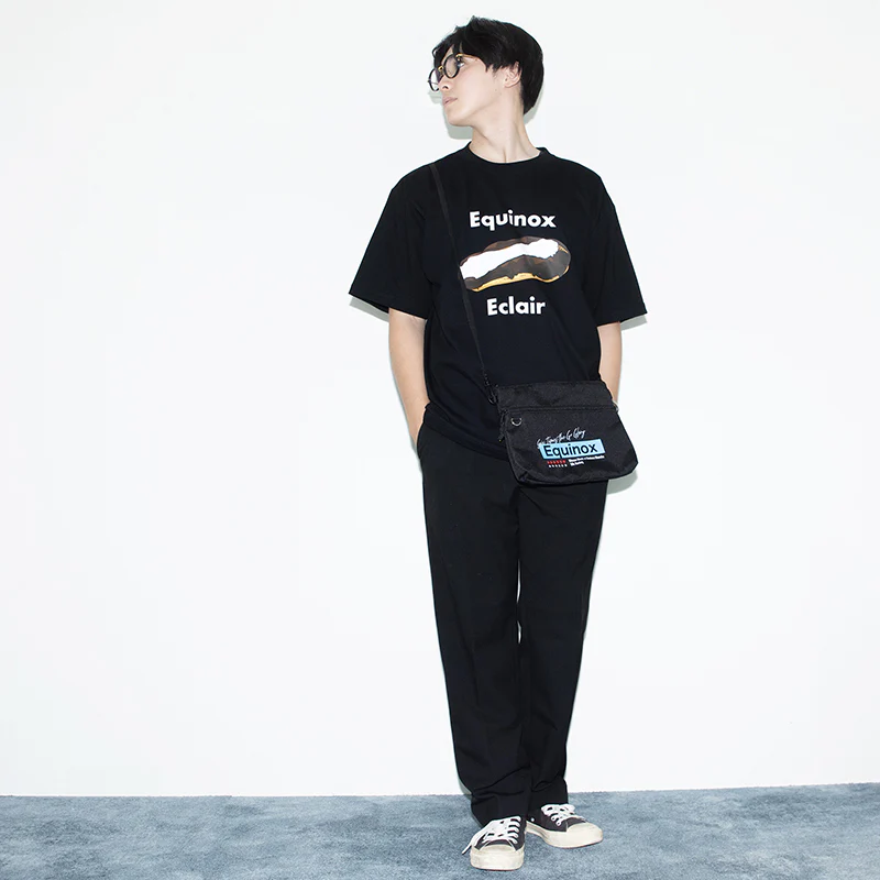 イクイノックス・Tシャツ・エクレア(黒) - Image 2