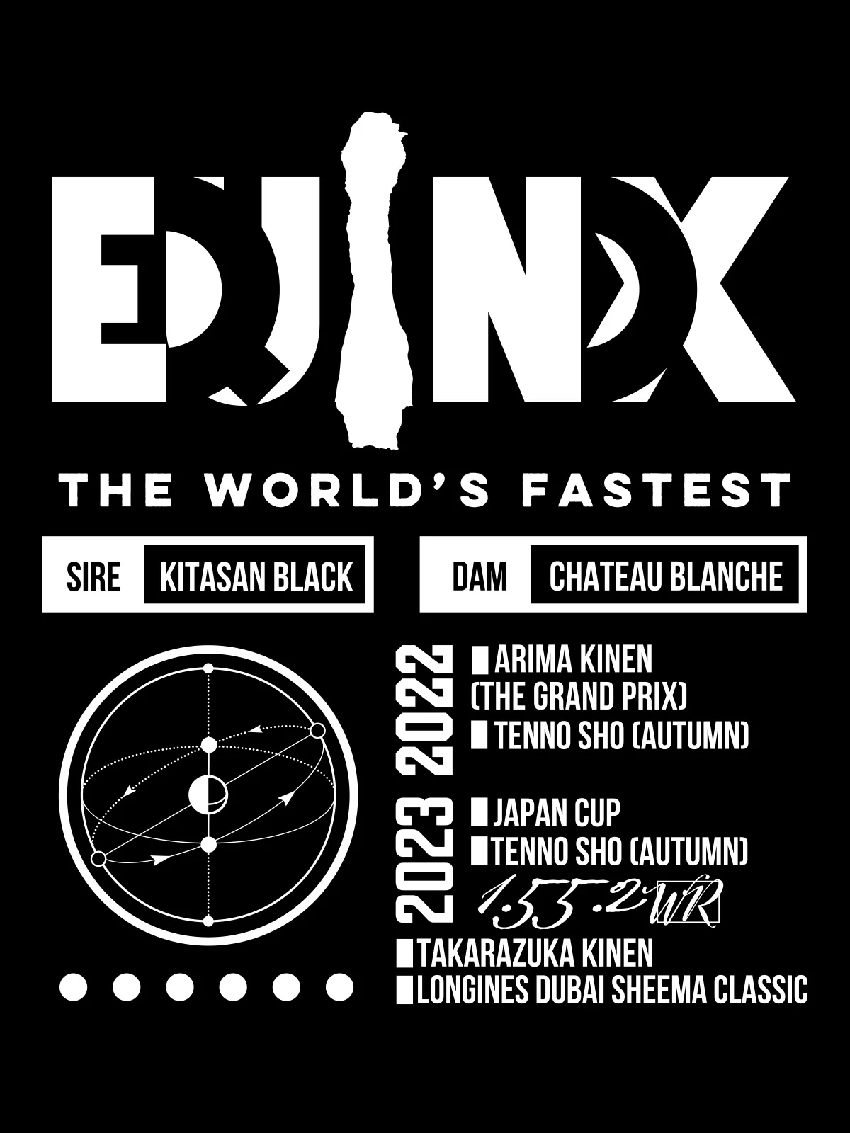 イクイノックス・Tシャツ(WORLD FASTEST) - Image 5