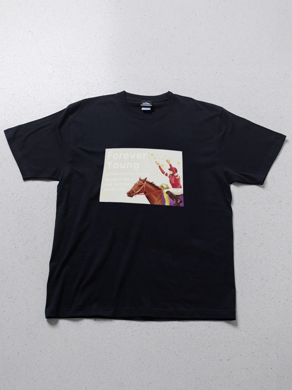 フォーエバーヤング・Tシャツ(黒) - Image 5