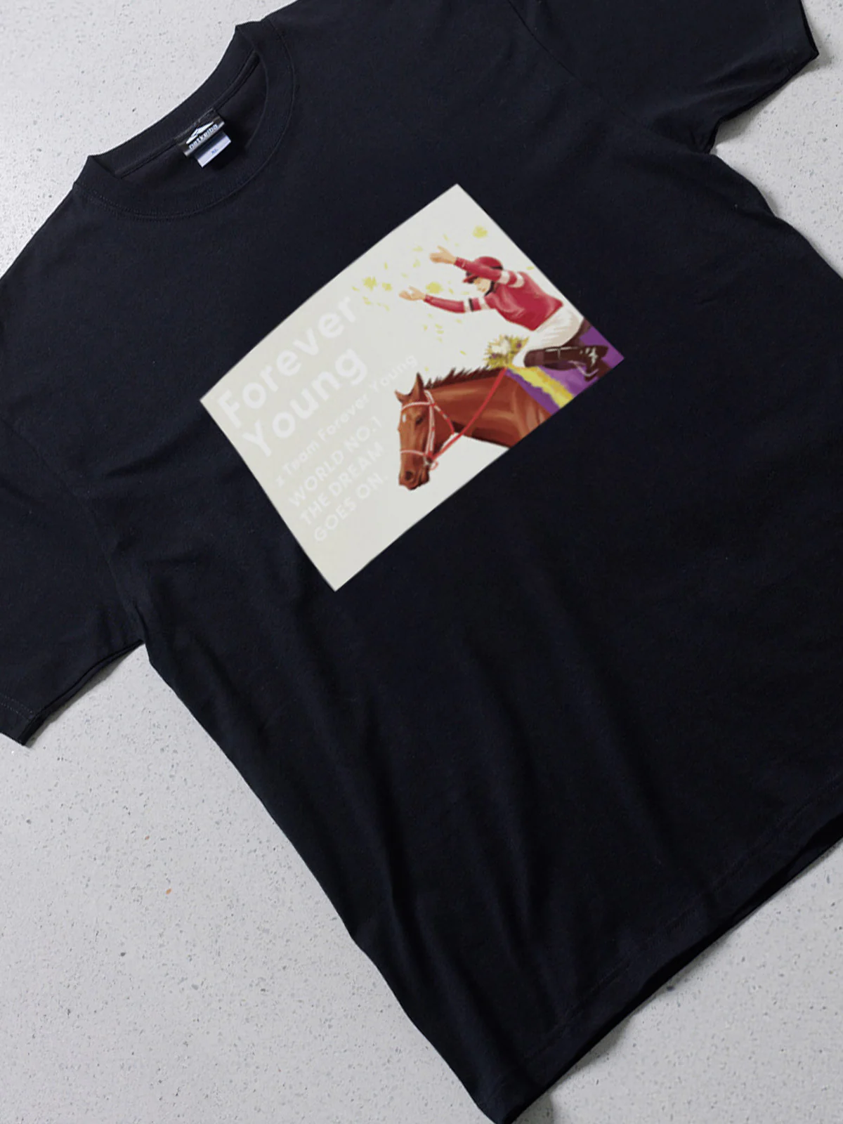 フォーエバーヤング・Tシャツ(黒) - Image 7