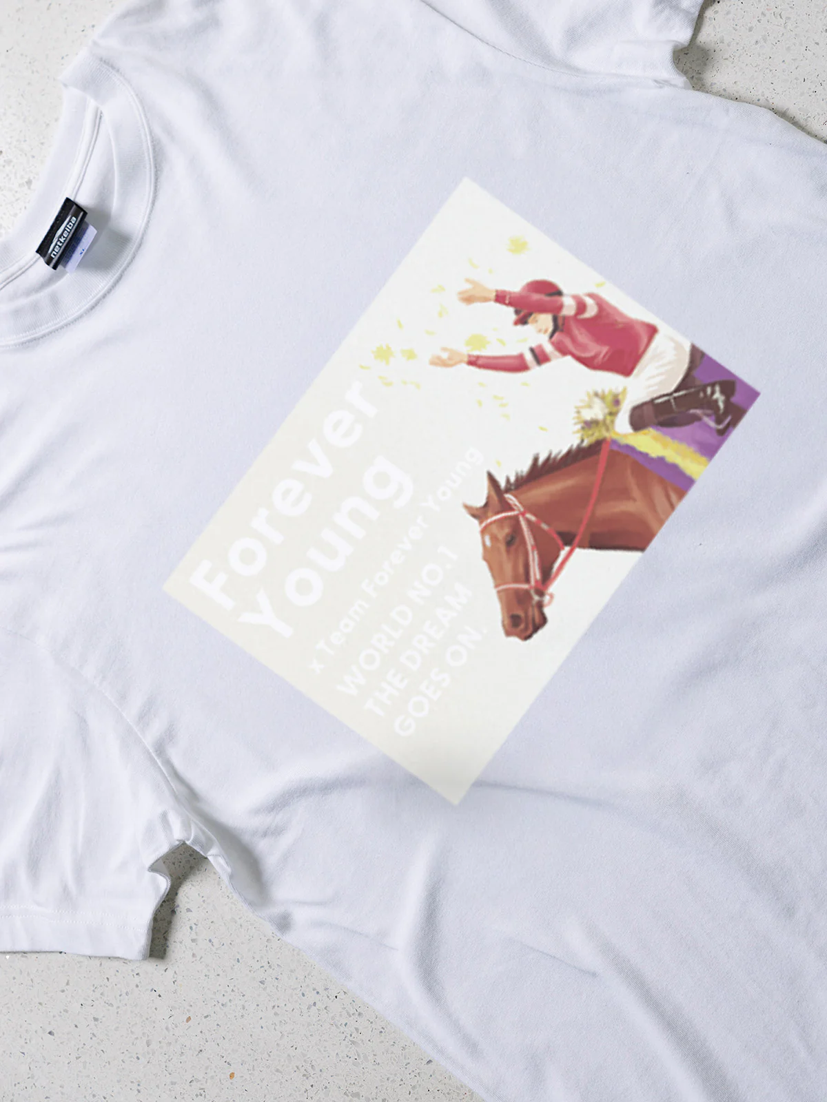 フォーエバーヤング・Tシャツ(白) - Image 7