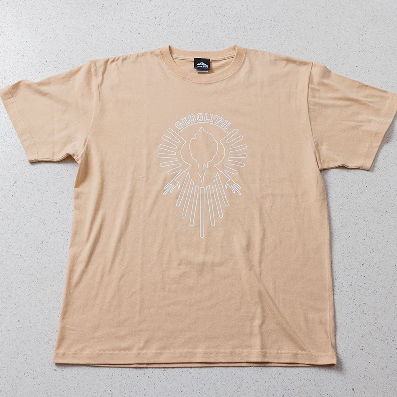 ジオグリフ・Tシャツ(ベージュ) - Image 3