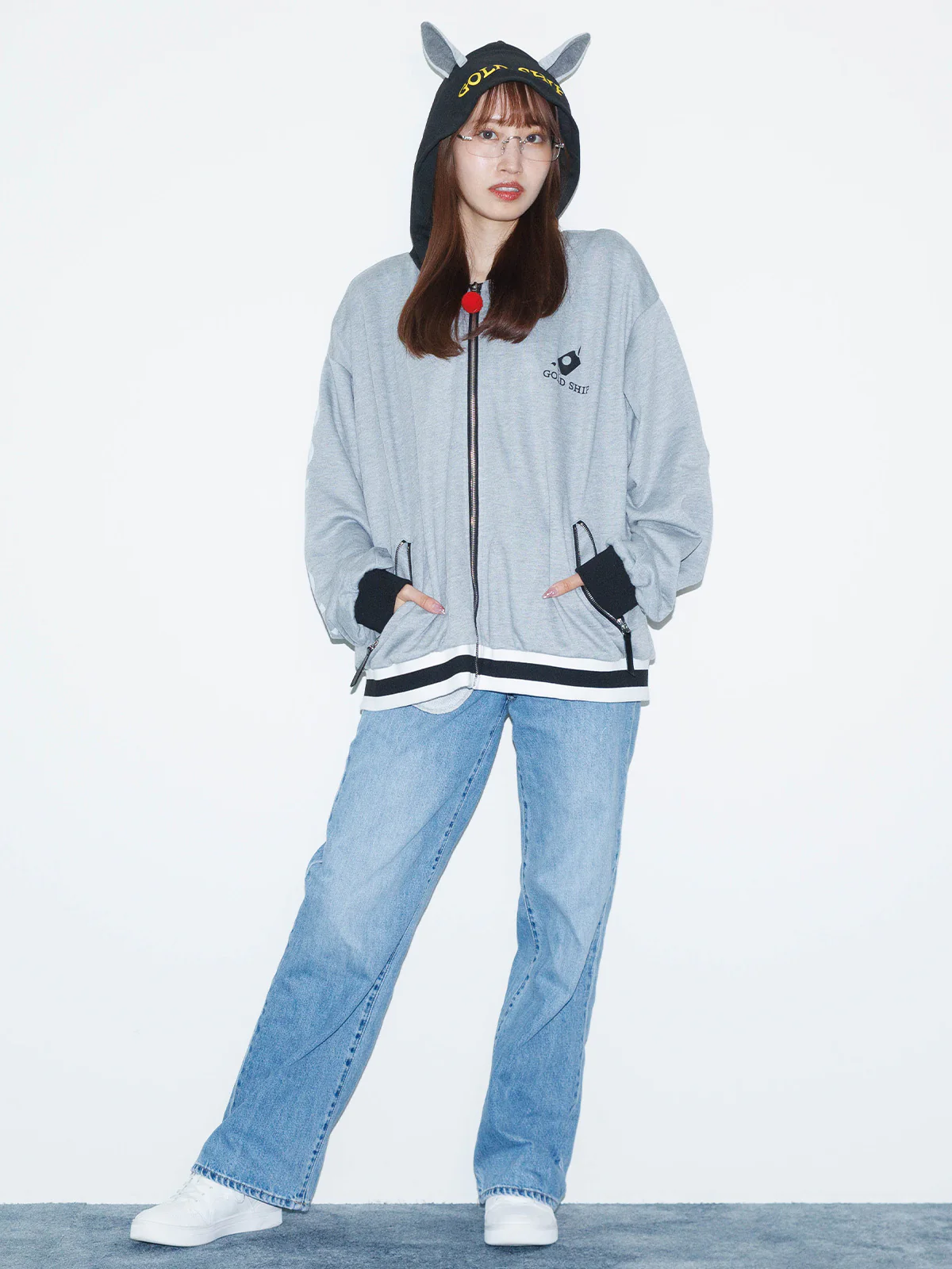 ゴールドシップ･馬耳パーカー - Image 3