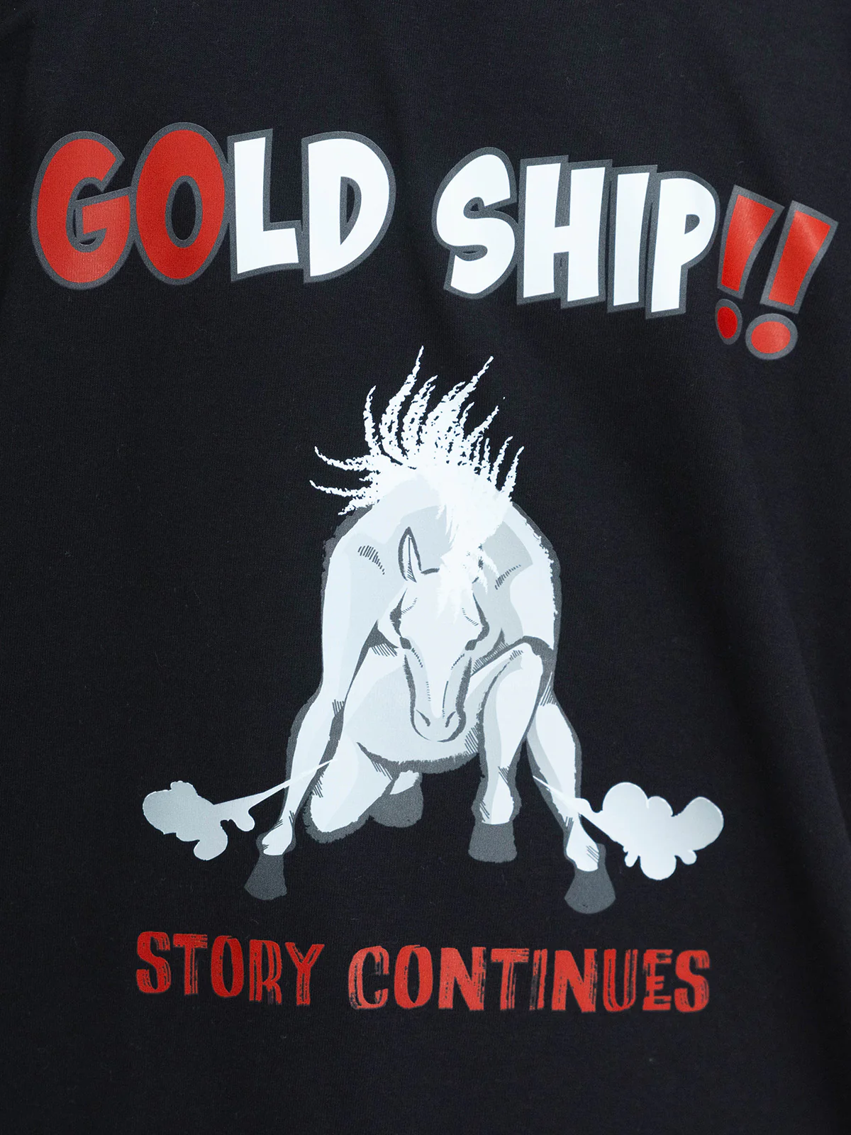 ゴールドシップ・TシャツB(黒) - Image 4