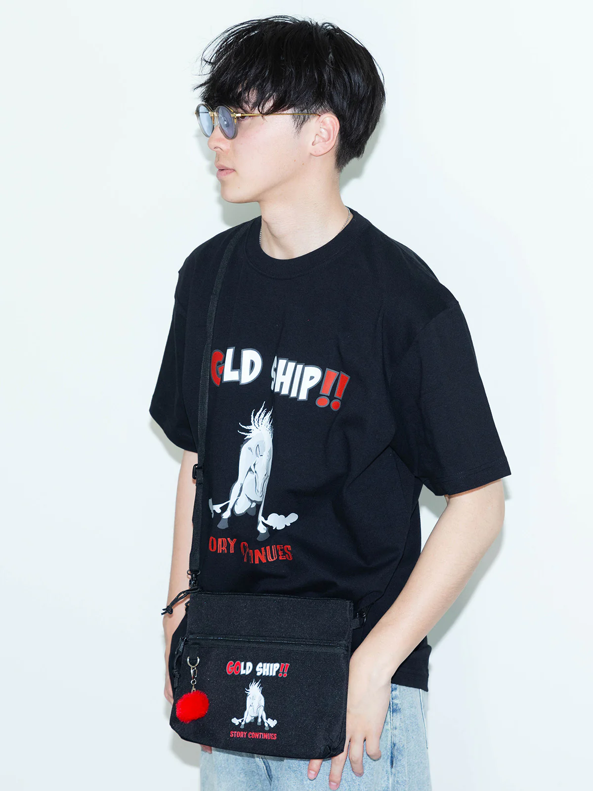 ゴールドシップ・TシャツB(黒) - Image 5