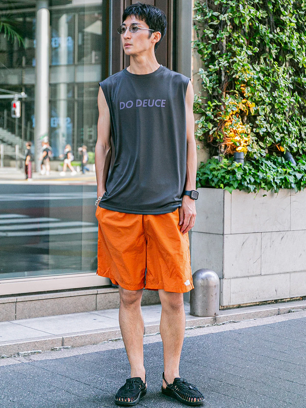 【HORSE GOODS net】ドウデュース・ノースリーブTシャツ(グレー) - Image 2