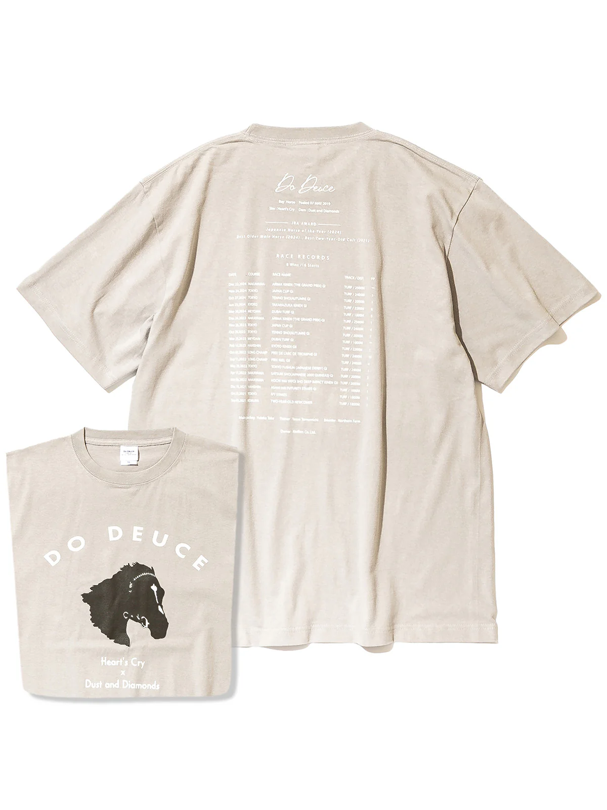 【HORSE GOODS net】ドウデュース・Tシャツ(グレー)