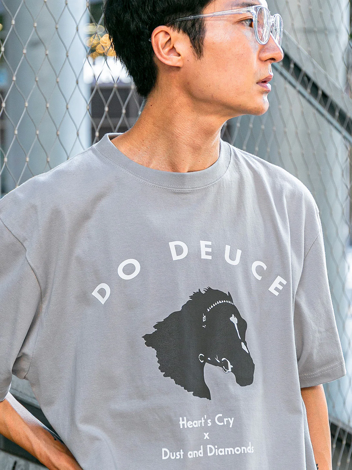 【HORSE GOODS net】ドウデュース・Tシャツ(グレー) - Image 5