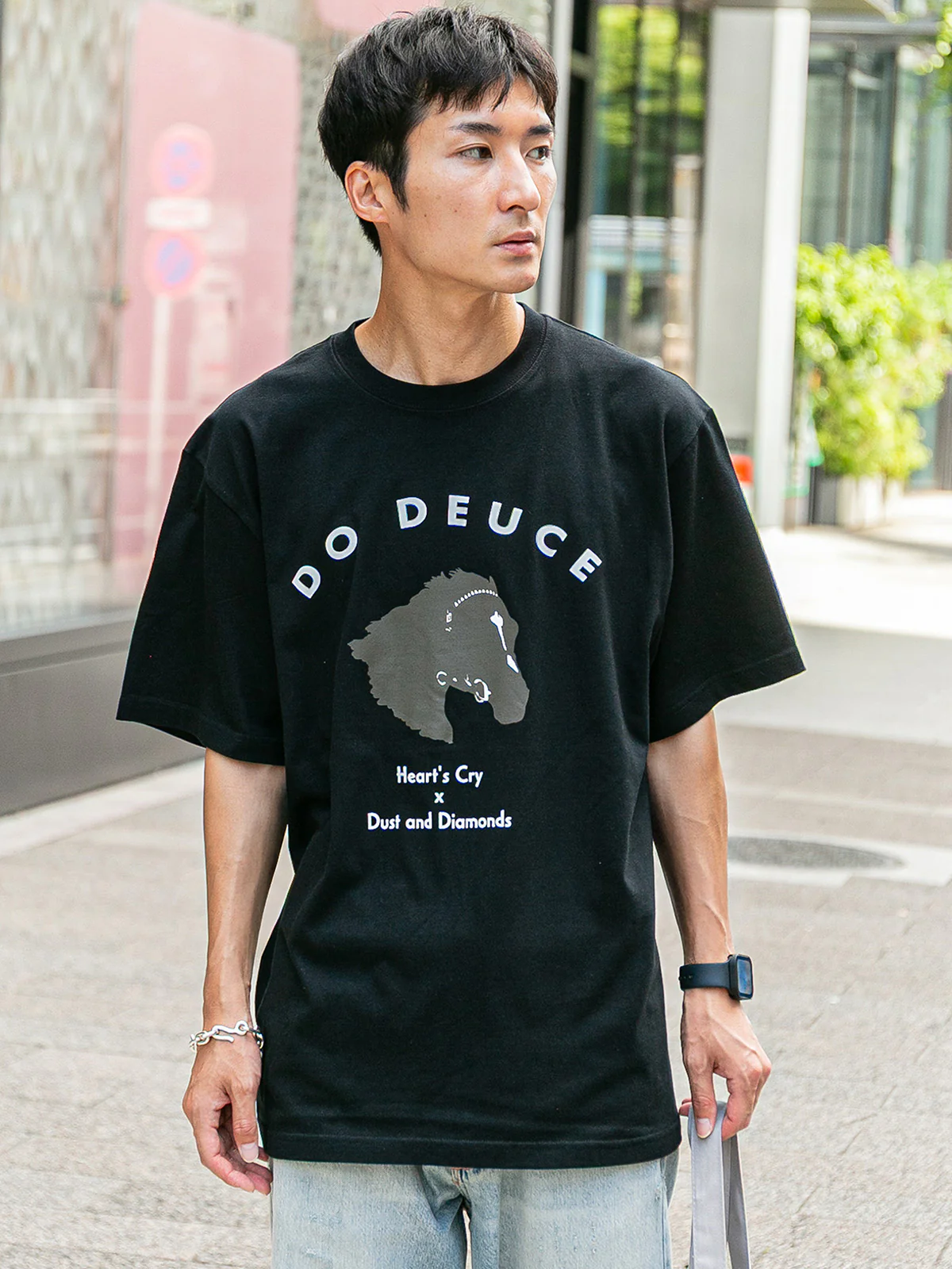 【HORSE GOODS net】ドウデュース・Tシャツ(黒) - Image 4