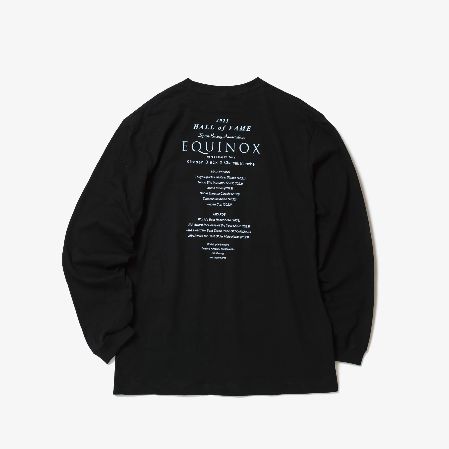 【HORSE GOODS net】イクイノックス顕彰馬選定記念 ロングTシャツ - Image 9