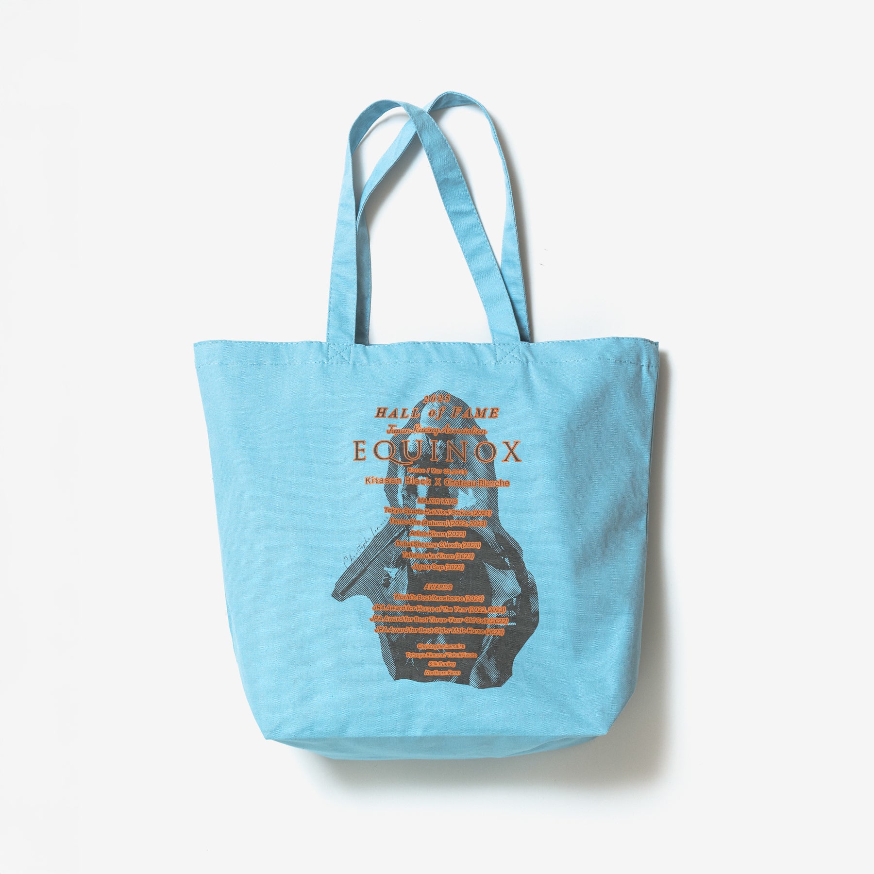 【HORSE GOODS net】イクイノックス顕彰馬選定記念 トートバッグ(青) - Image 5
