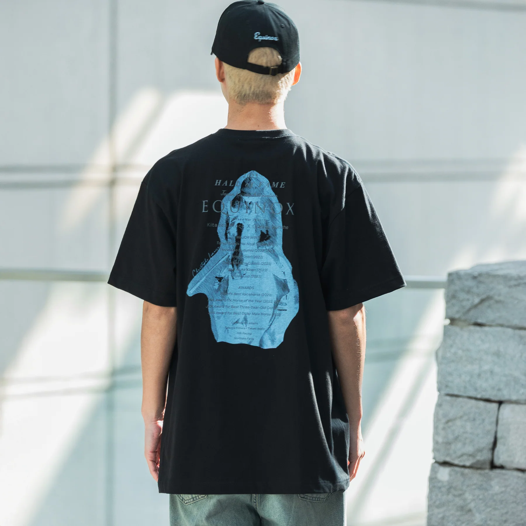 【HORSE GOODS net】イクイノックス顕彰馬選定記念 TシャツB(黒) - Image 6