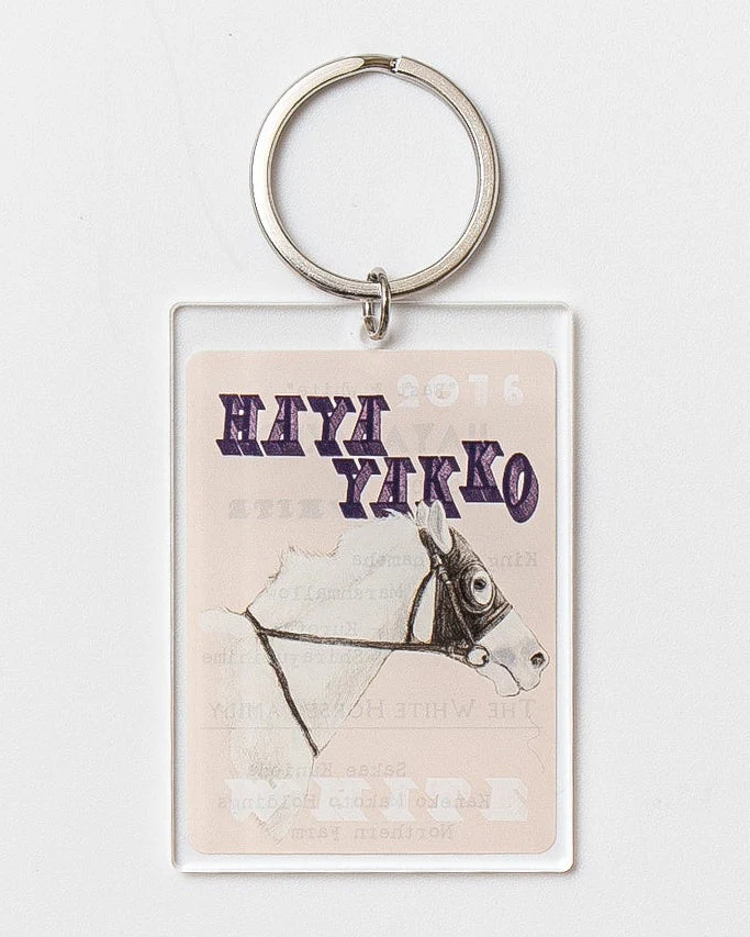 【HORSE GOODS net】ハヤヤッコ・アクリルキーホルダーA