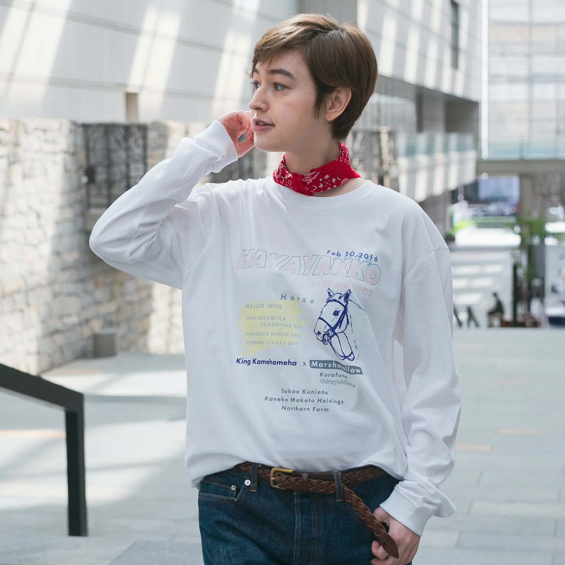 【HORSE GOODS net】ハヤヤッコ・ロングTシャツ - Image 3