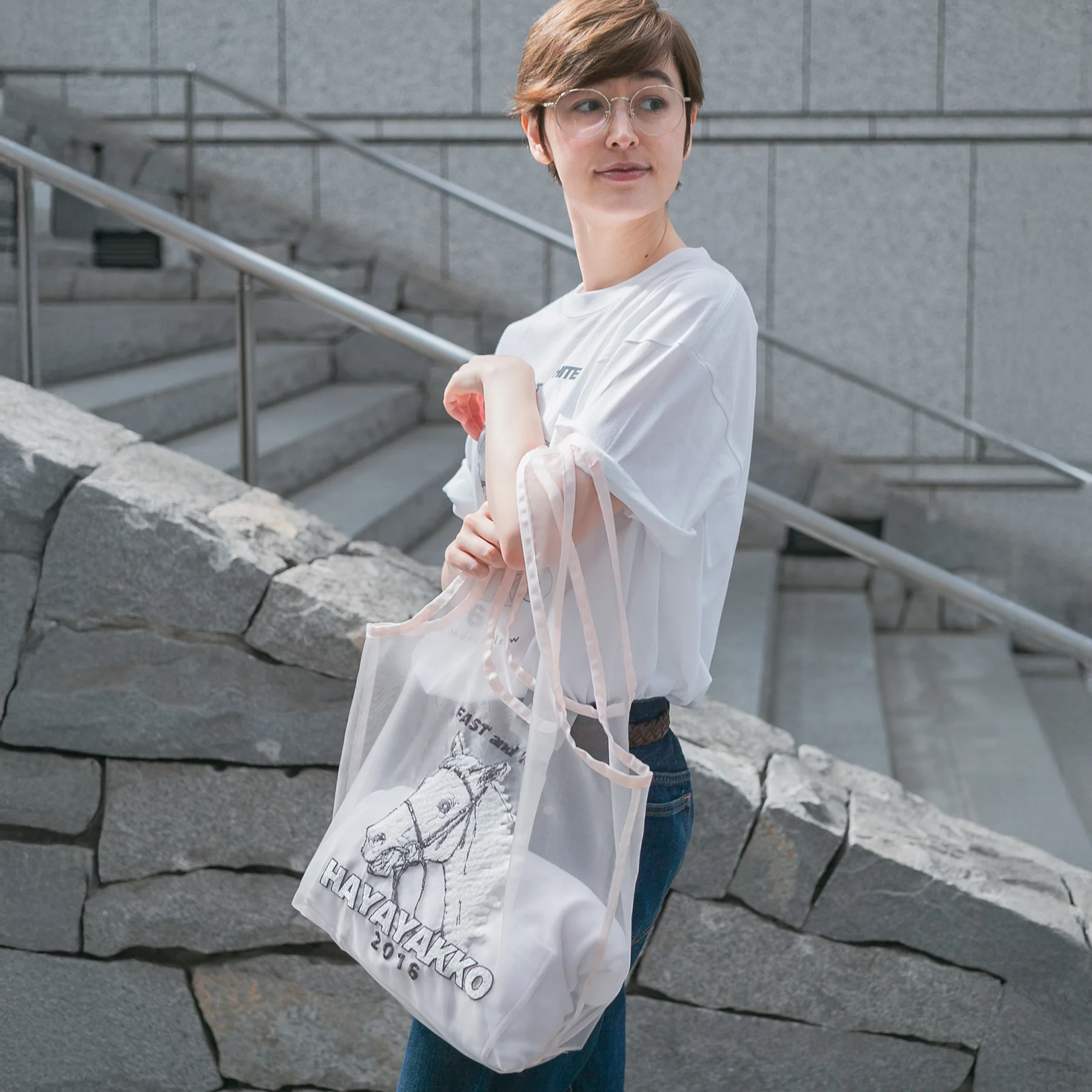【HORSE GOODS net】ハヤヤッコ・刺繍トートバッグ - Image 10