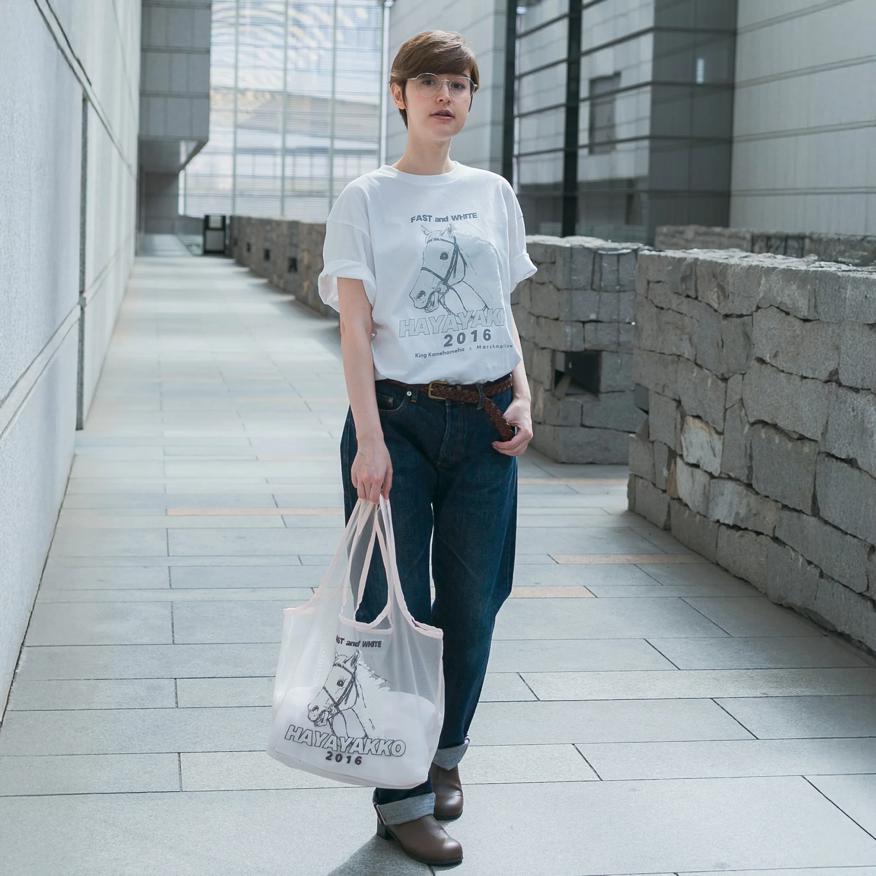 【HORSE GOODS net】ハヤヤッコ・刺繍トートバッグ - Image 12