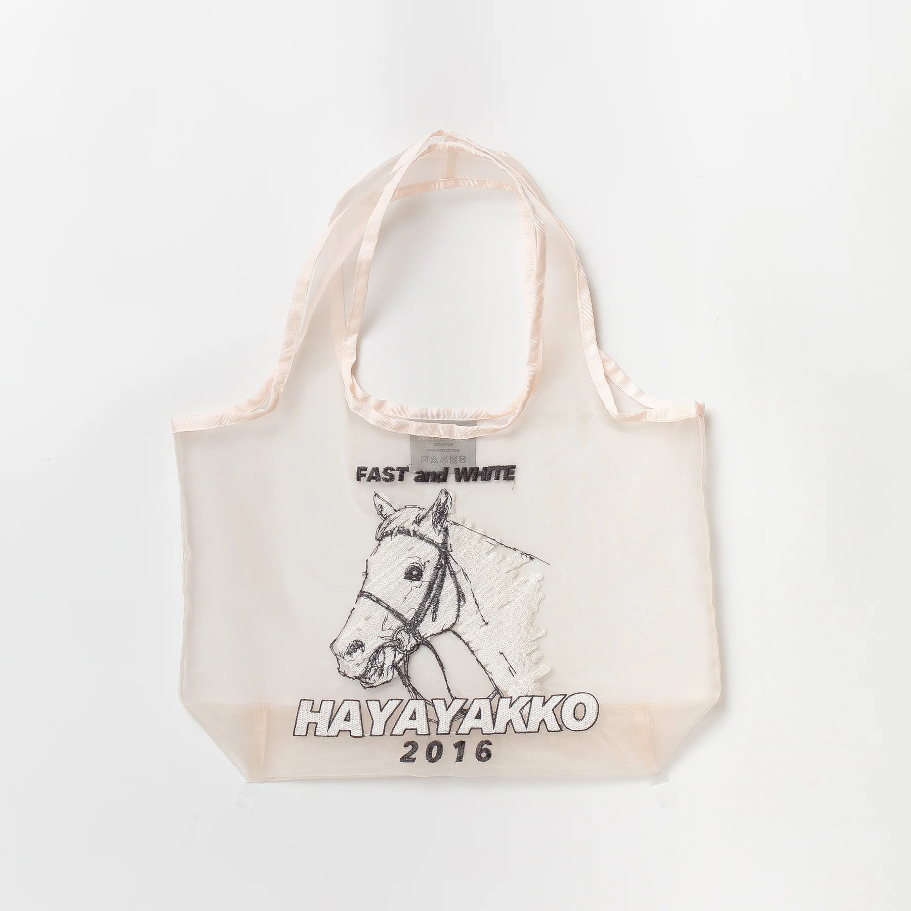 【HORSE GOODS net】ハヤヤッコ・刺繍トートバッグ - Image 2