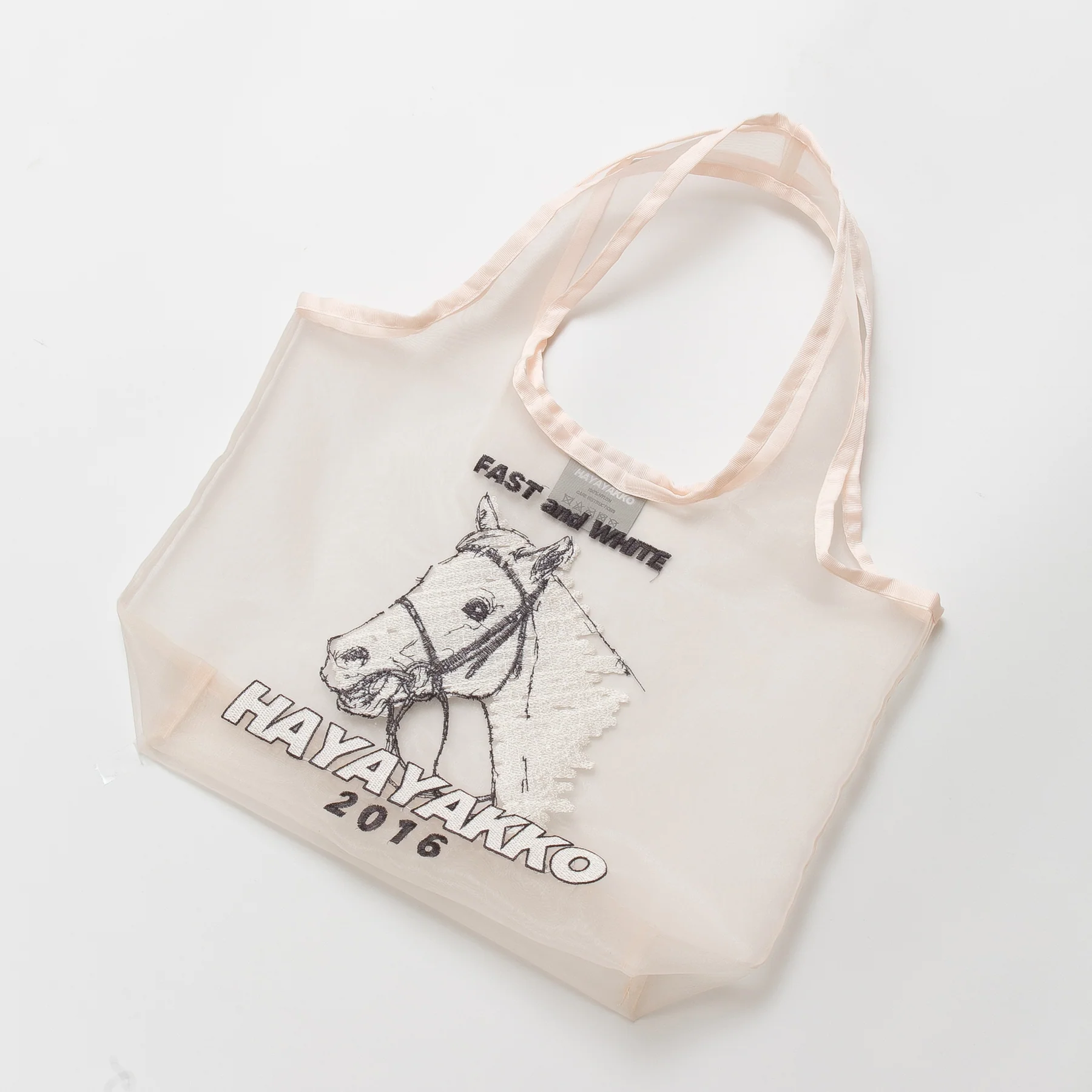 【HORSE GOODS net】ハヤヤッコ・刺繍トートバッグ - Image 4