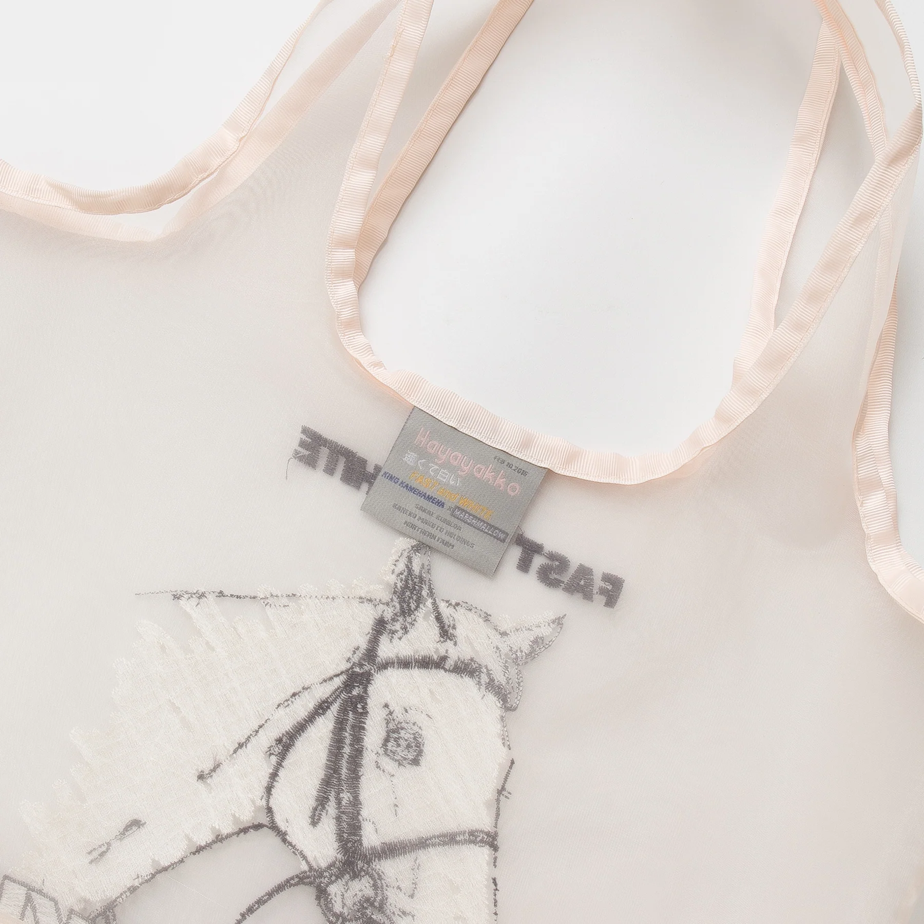 【HORSE GOODS net】ハヤヤッコ・刺繍トートバッグ - Image 7