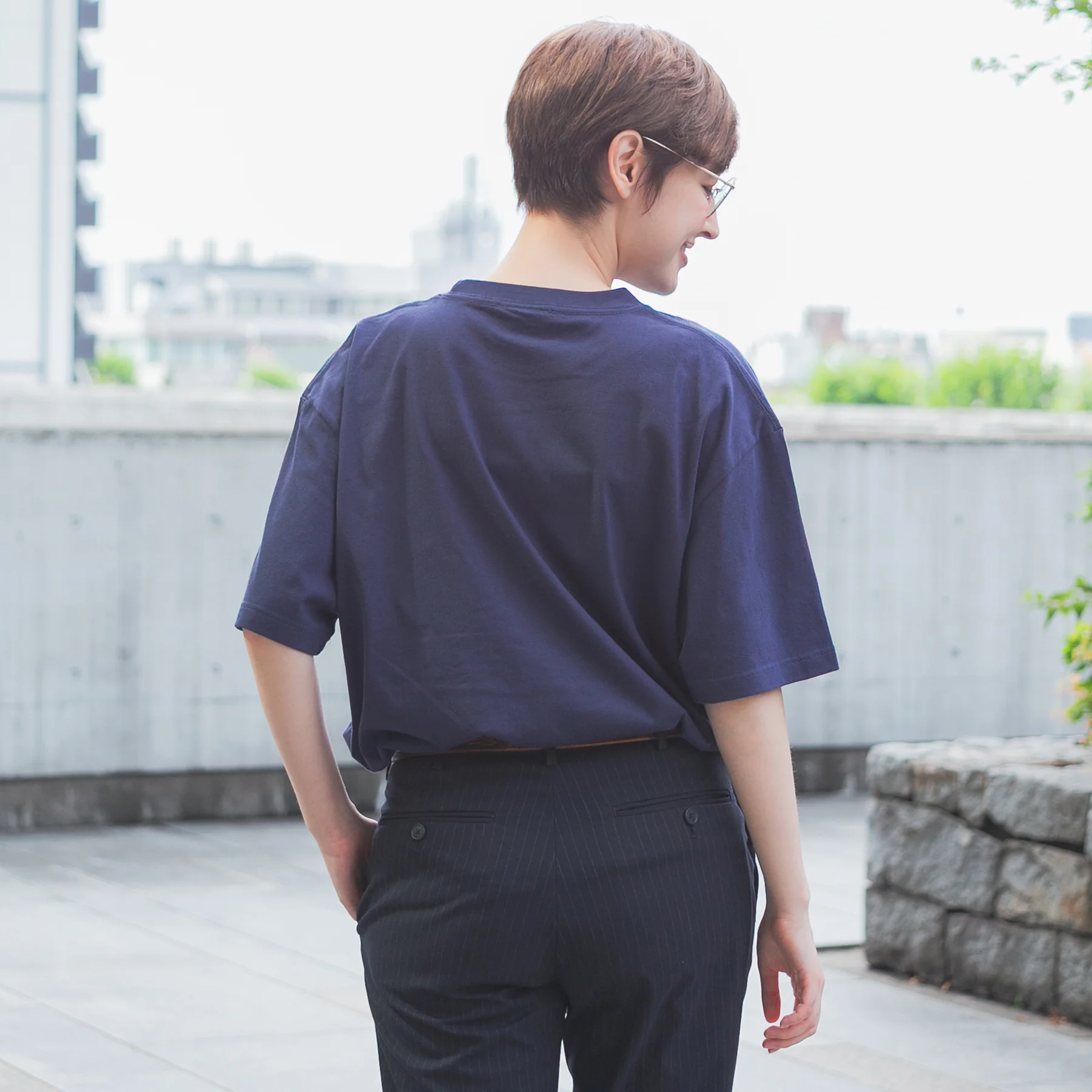 【HORSE GOODS net】ハヤヤッコ・TシャツA(ネイビー) - Image 4