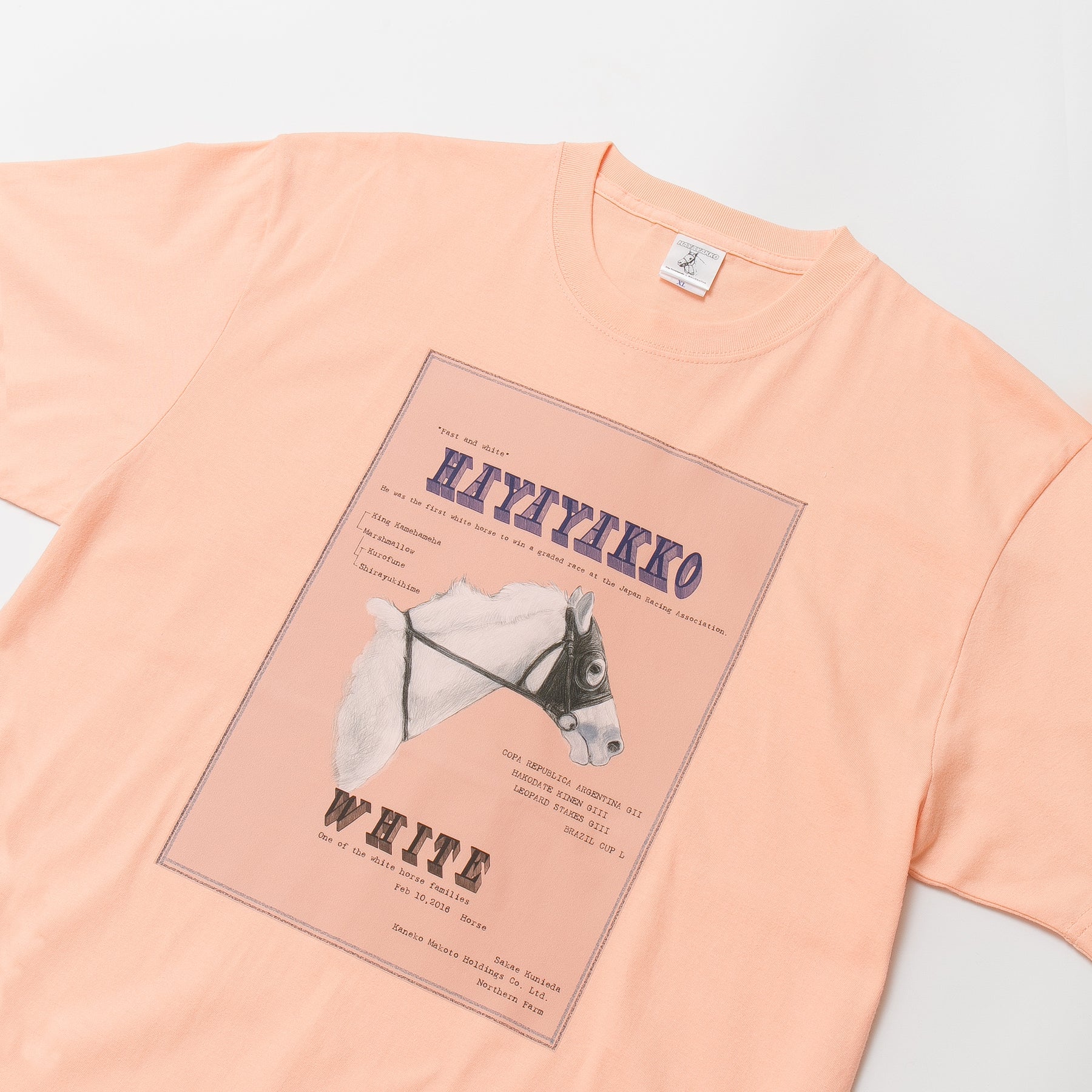 【HORSE GOODS net】ハヤヤッコ・TシャツA(ピンク) - Image 11
