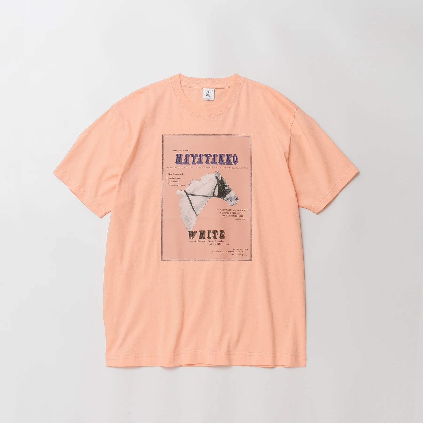 【HORSE GOODS net】ハヤヤッコ・TシャツA(ピンク) - Image 8