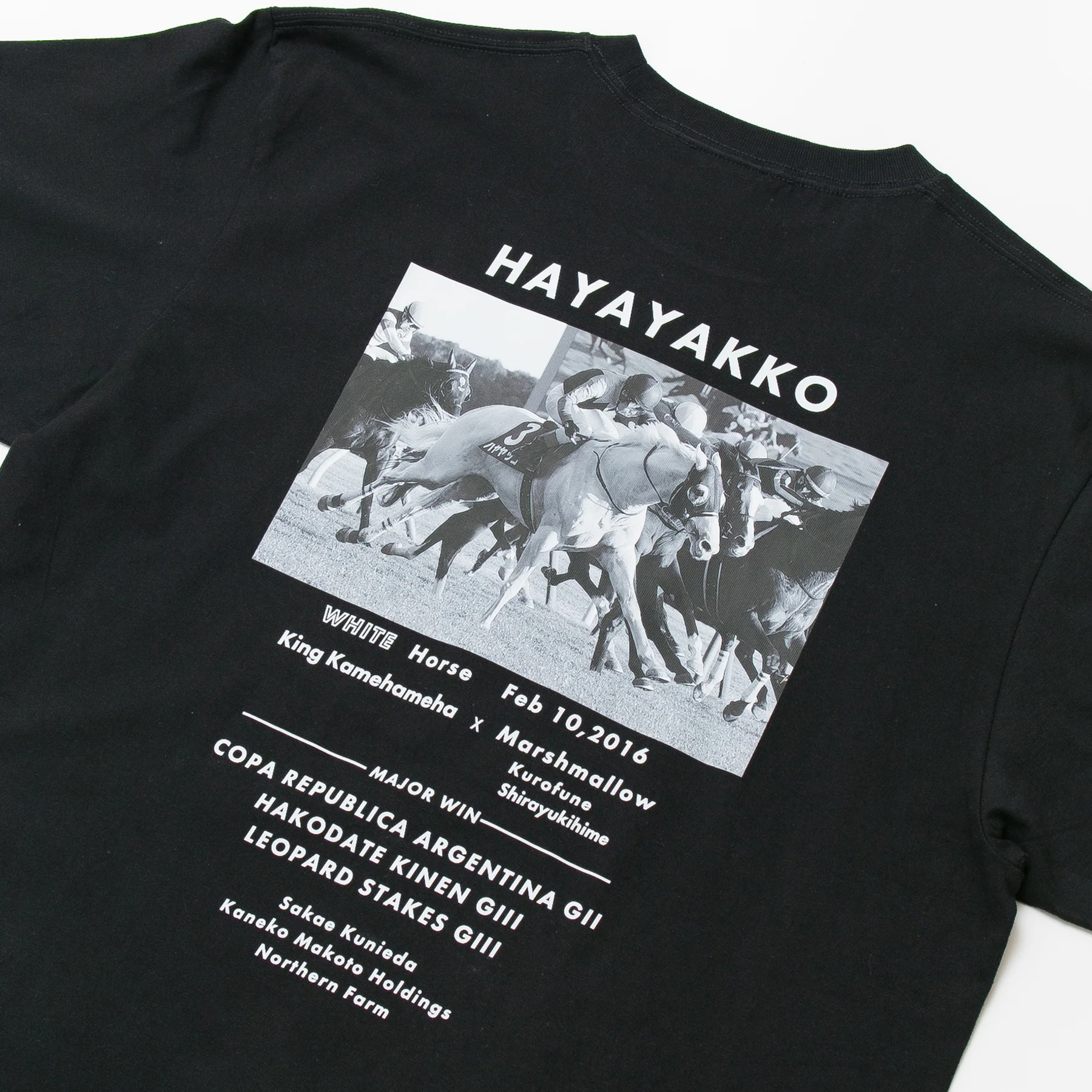 【HORSE GOODS net】ハヤヤッコ・TシャツC(黒) - Image 11
