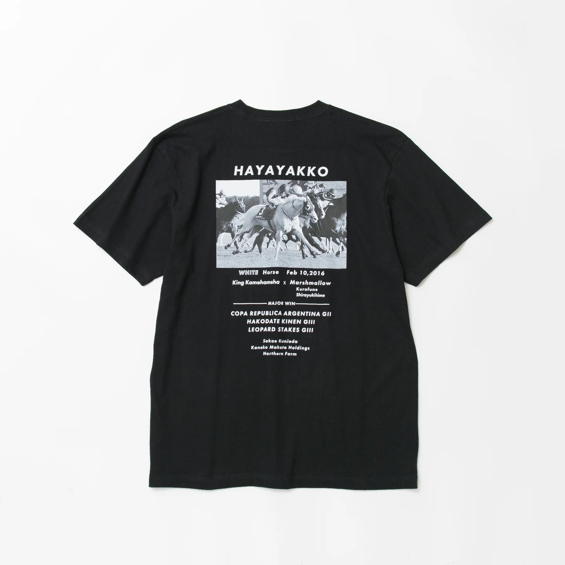 【HORSE GOODS net】ハヤヤッコ・TシャツC(黒) - Image 8
