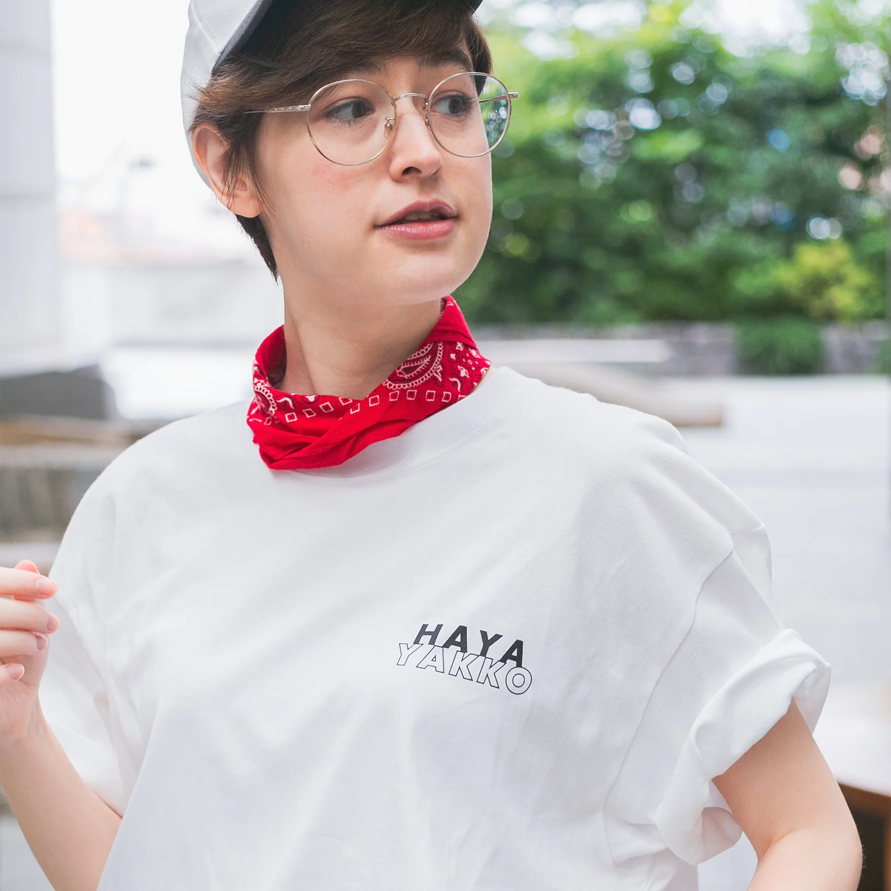 【HORSE GOODS net】ハヤヤッコ・TシャツC(白) - Image 5