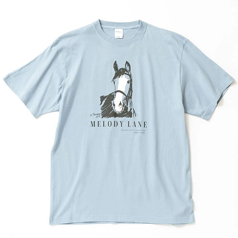 【HORSE GOODS net】メロディーレーン・TシャツB(青)