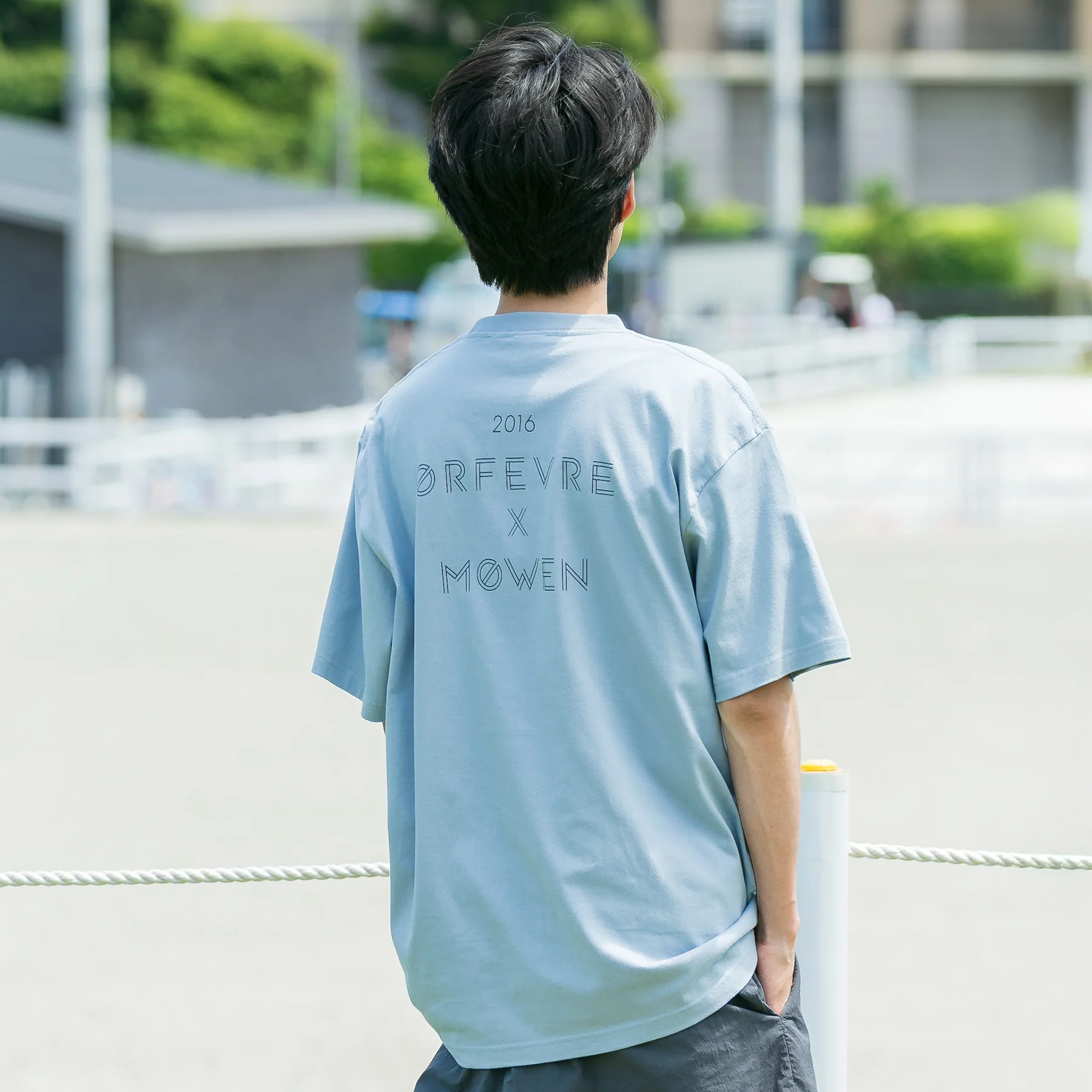 【HORSE GOODS net】メロディーレーン・TシャツB(青) - Image 3