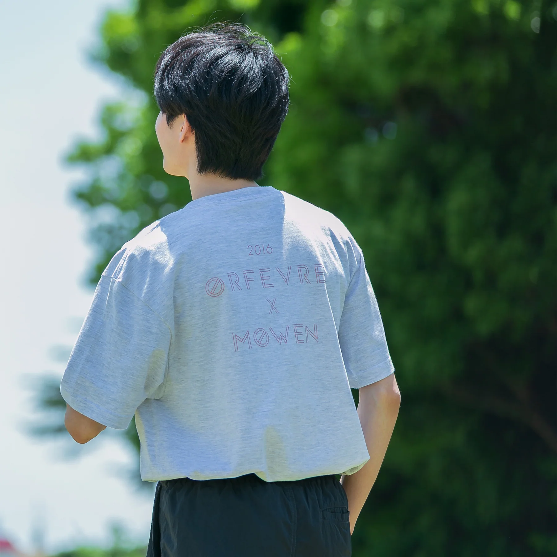【HORSE GOODS net】メロディーレーン・TシャツB(グレー) - Image 4