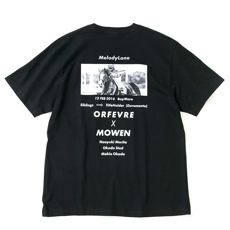 【HORSE GOODS net】メロディーレーン・TシャツC(黒)