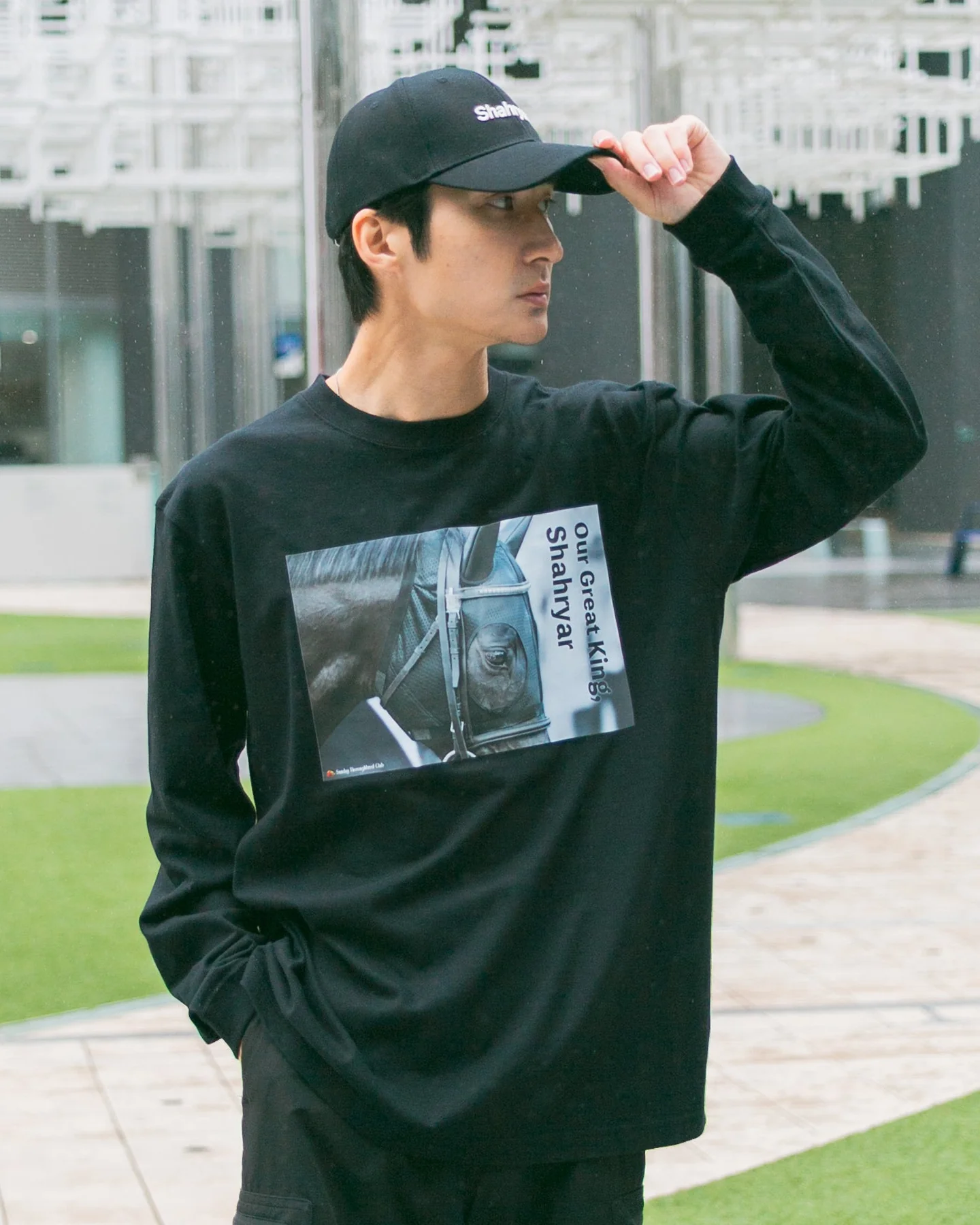 【HORSE GOODS net】シャフリヤール・ロングTシャツ