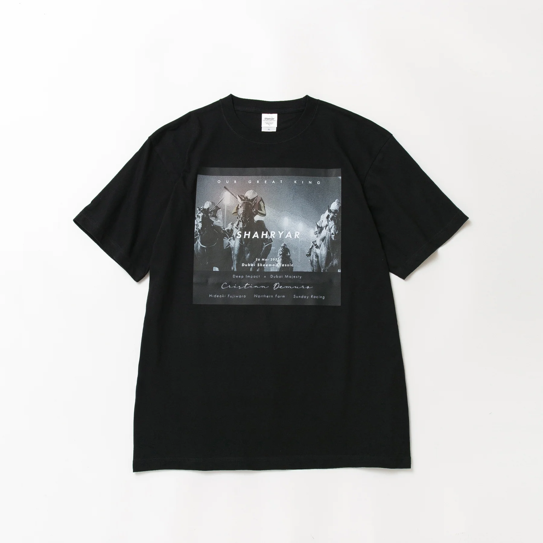 【HORSE GOODS net】シャフリヤール・TシャツA(黒) - Image 6